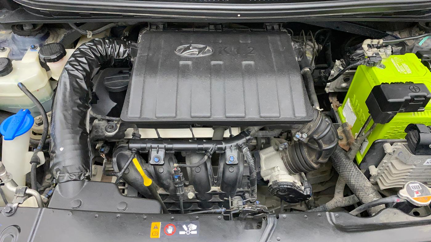 2021 Hyundai GRAND I10 NIOS MAGNA AMT 1.2 KAPPA VTVT, Petrol, Automatic, 27,300 km, Engine View