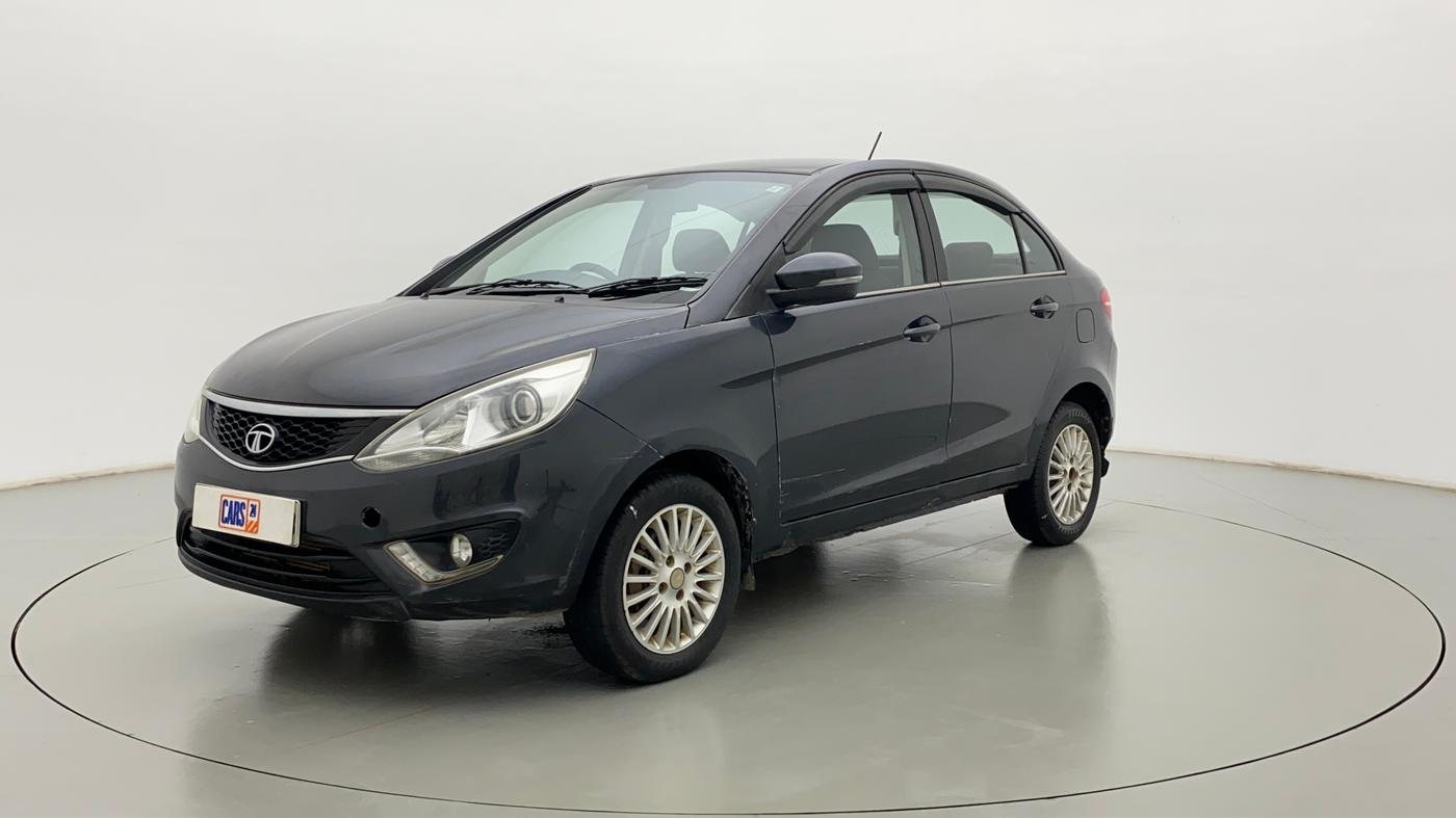 2014 Tata Zest XT RT, Petrol, Manual, 86,483 km, Left Front Diagonal