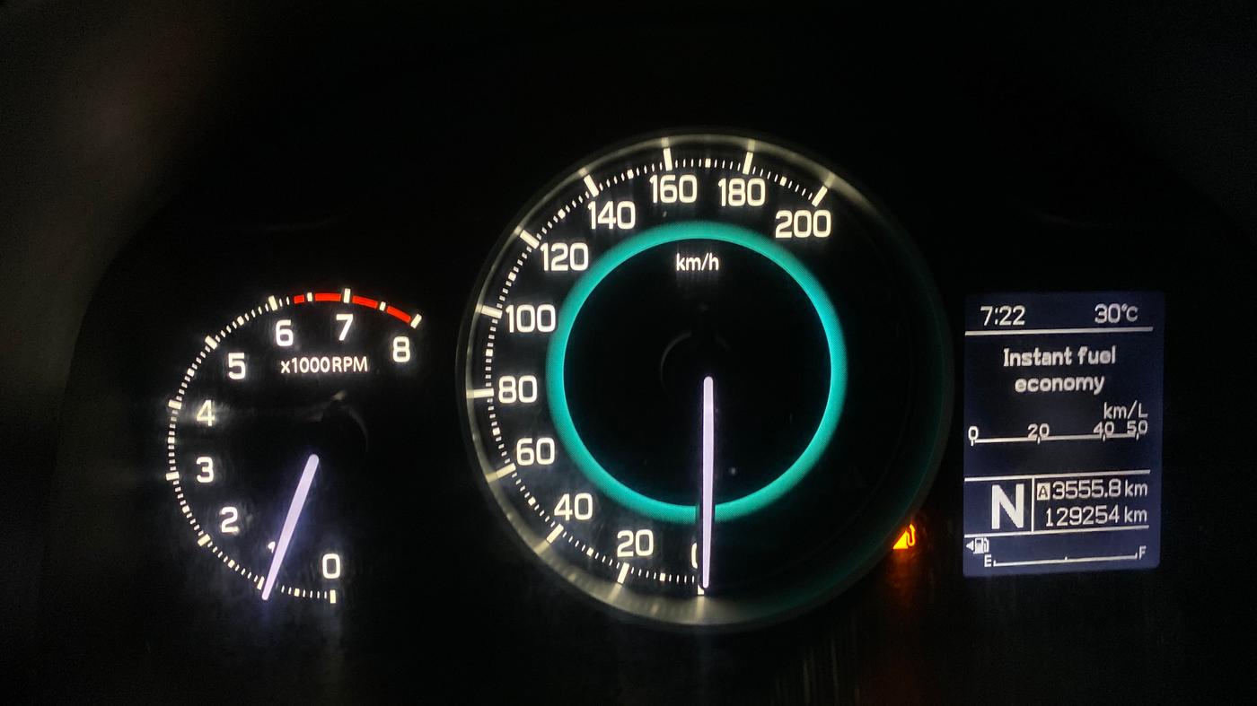 2017 Maruti IGNIS ZETA 1.2 AMT, Petrol, Automatic, 1,29,256 km, Odometer Image