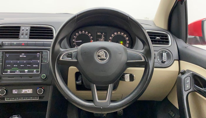 2017 Skoda Rapid STYLE 1.5 TDI AT, Diesel, Automatic, 51,200 km, Steering Wheel Close Up