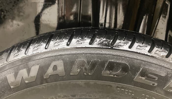 2021 Maruti Vitara Brezza VXI, Petrol, Manual, 53,123 km, Left Rear Tyre Tread