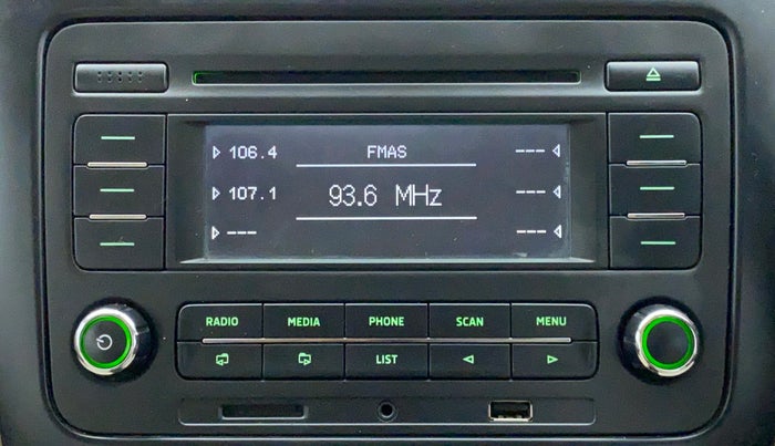2016 Skoda Rapid 1.5 TDI AT STYLE PLUS, Diesel, Automatic, 92,419 km, Infotainment System