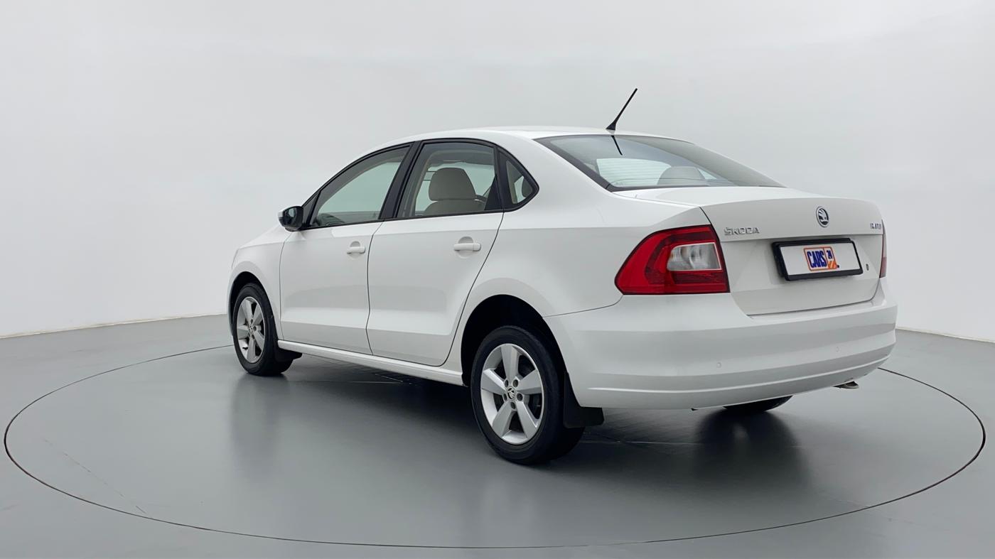 2016 Skoda Rapid 1.5 TDI AT STYLE PLUS, Diesel, Automatic, 92,419 km, Left Back Diagonal