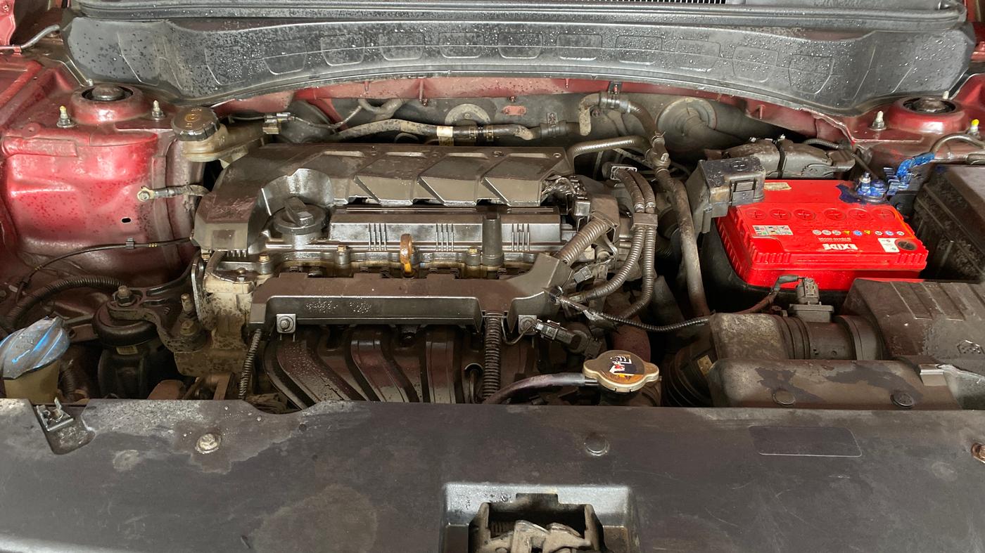2021 KIA SELTOS HTX 1.5 PETROL, Petrol, Manual, 1,02,429 km, Engine View