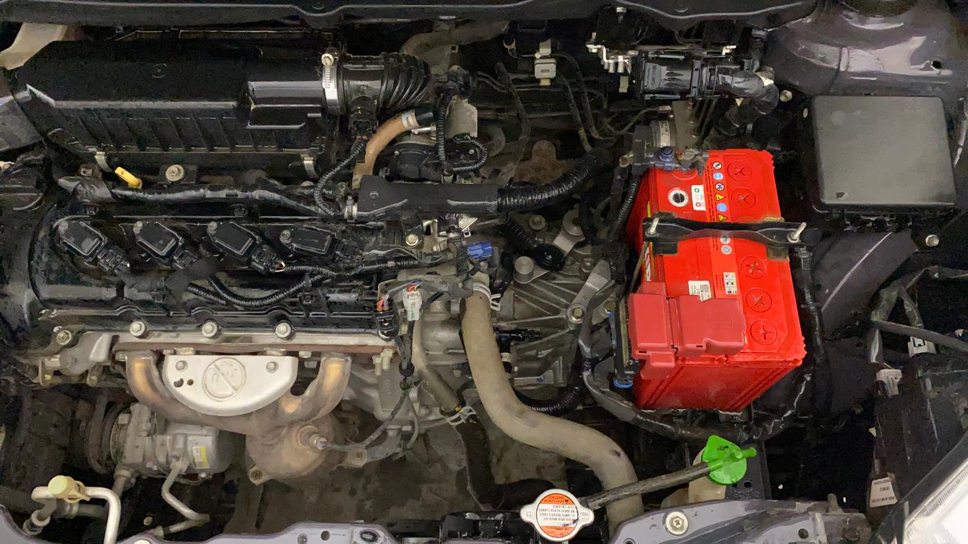 2019 Maruti Ertiga ZXI SHVS, Petrol, Manual, 30,570 km, Engine View - Left