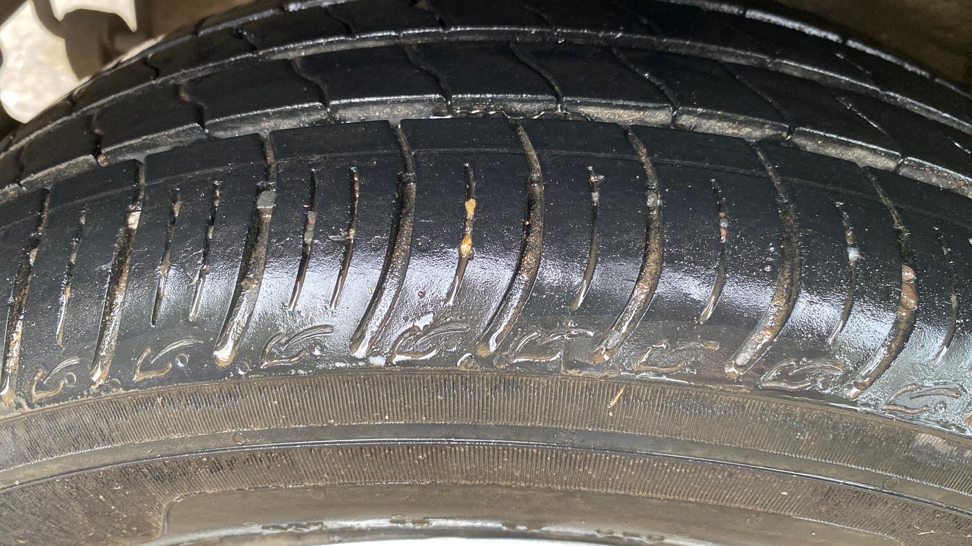 2022 Tata Tiago XZ PLUS CNG, CNG, Manual, 16,839 km, Right Rear Tyre Tread