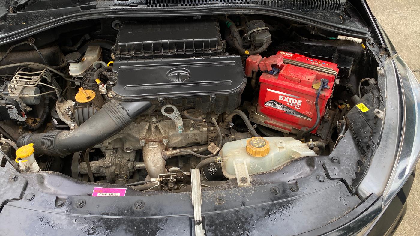2022 Tata Tiago XZ PLUS CNG, CNG, Manual, 16,839 km, Engine View - Left