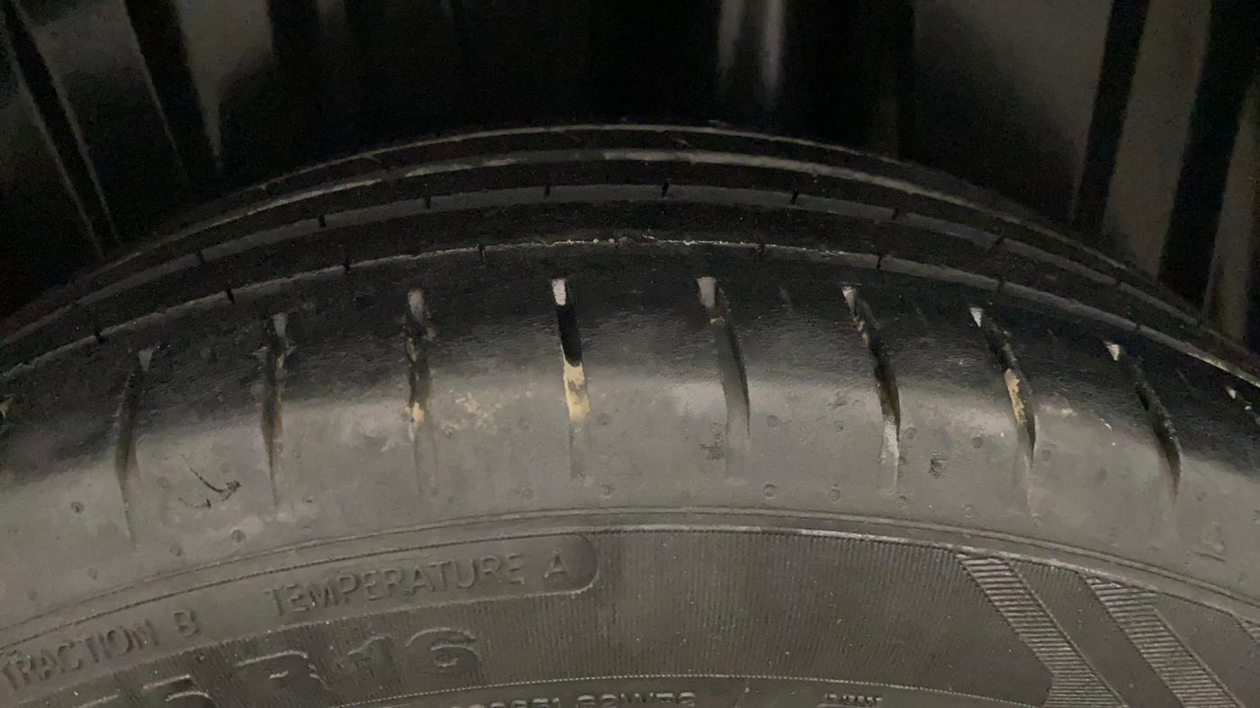 2023 Toyota Glanza G E-CNG, CNG, Manual, 45,863 km, Left Rear Tyre Tread