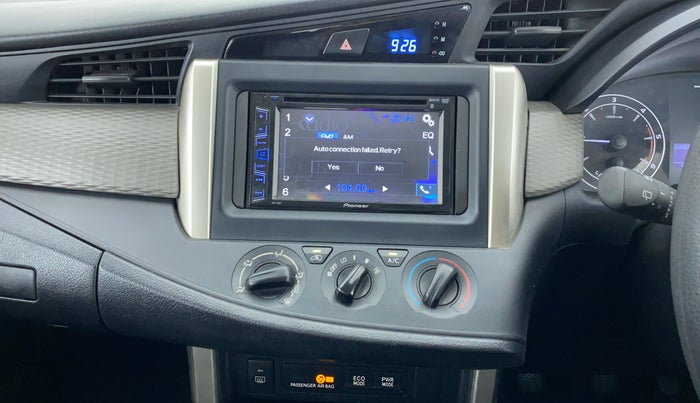 2016 Toyota Innova Crysta 2.4 GX 7 STR, Diesel, Manual, 26,183 km, Air Conditioner
