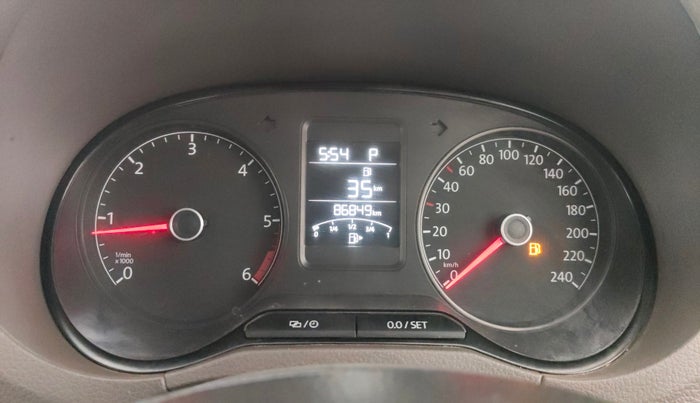2016 Volkswagen Vento HIGHLINE 1.5 AT, Diesel, Automatic, 86,836 km, Odometer Image