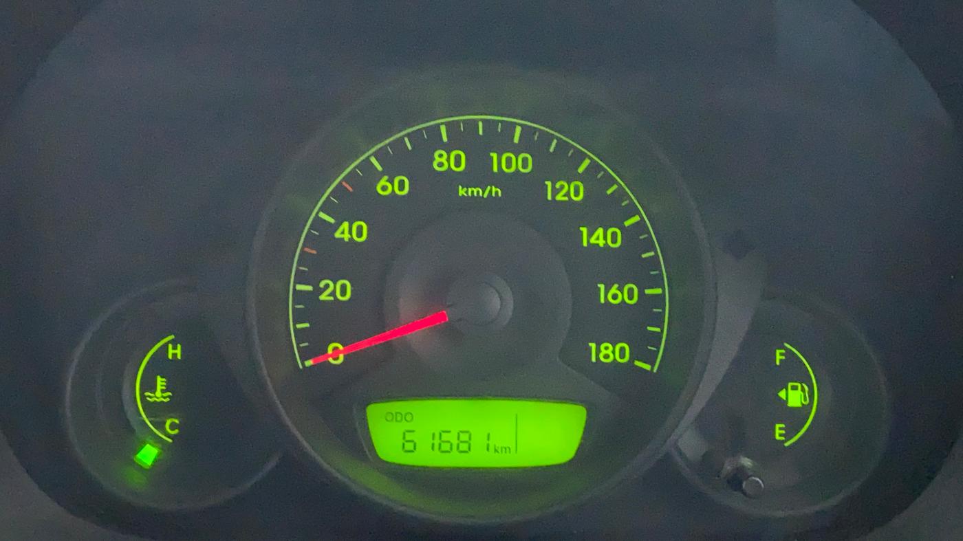 2013 Hyundai Eon ERA PLUS, Petrol, Manual, 61,733 km, Odometer Image