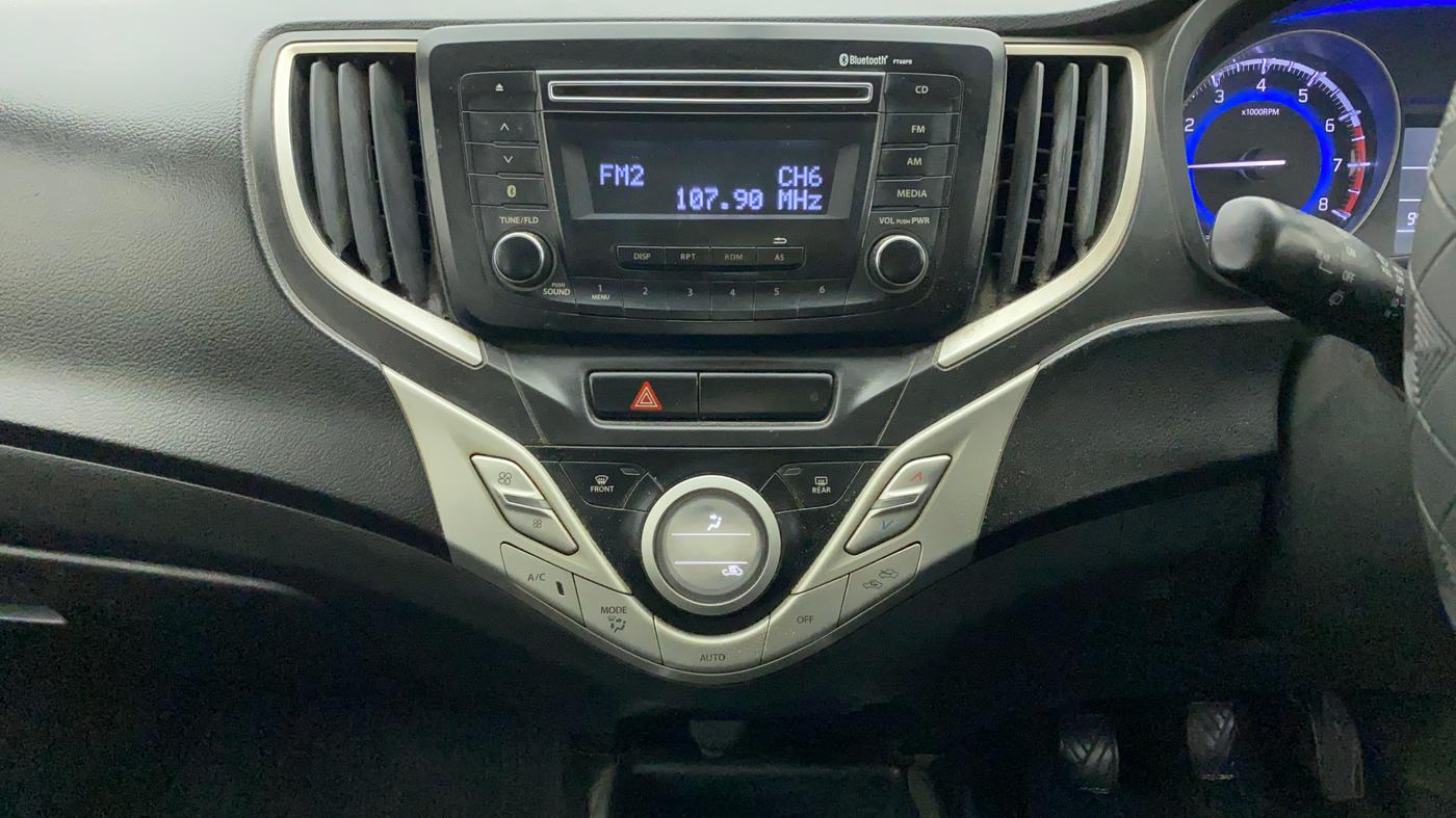 2017 Maruti Baleno DELTA PETROL 1.2, Petrol, Manual, 95,168 km, Air Conditioner