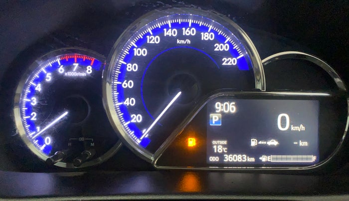 2018 Toyota YARIS G CVT, Petrol, Automatic, 36,071 km, Odometer Image
