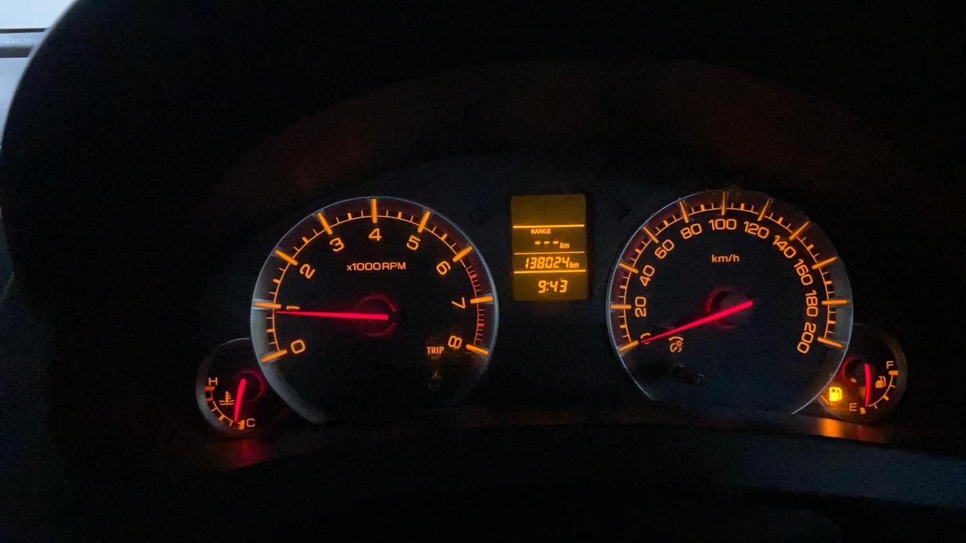 2014 Maruti Swift VXI, Petrol, Manual, 1,38,009 km, Odometer Image