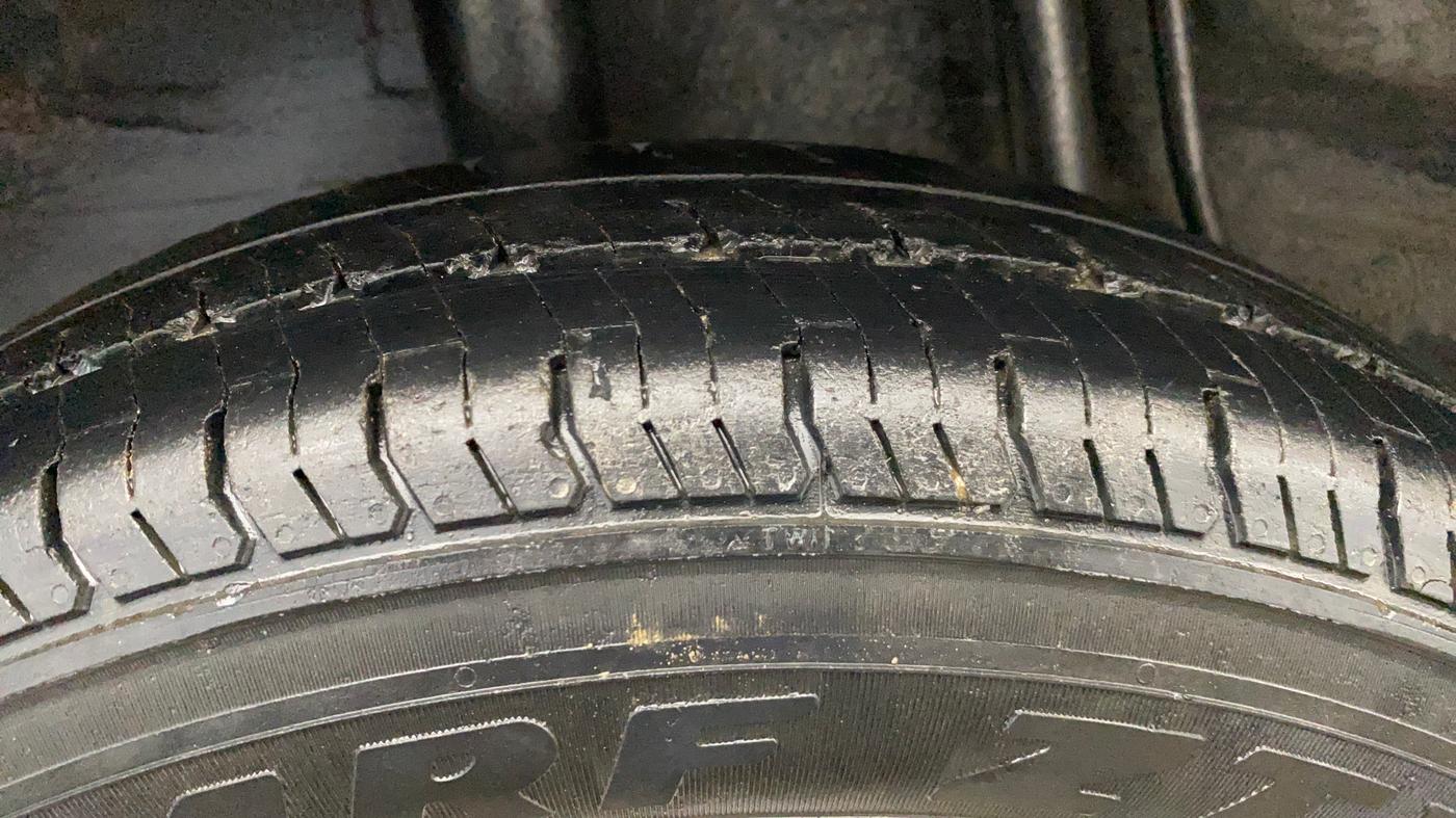 2019 Datsun Redi Go T (O), Petrol, Manual, 99,913 km, Right Rear Tyre Tread