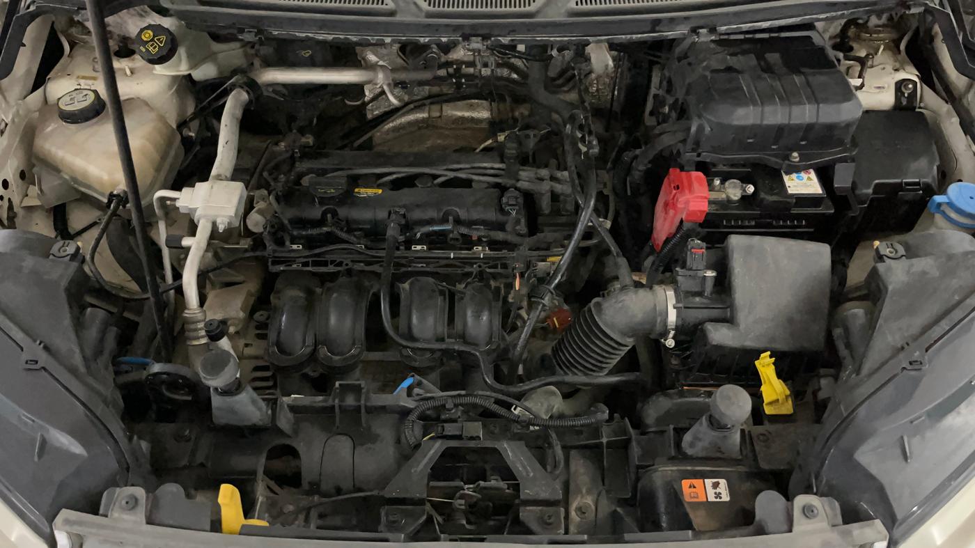 2014 Ford Ecosport TITANIUM 1.5L PETROL AT, Petrol, Automatic, 90,806 km, Engine View