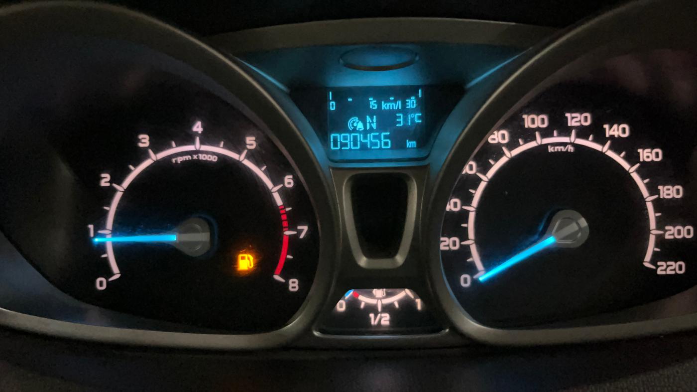 2014 Ford Ecosport TITANIUM 1.5L PETROL AT, Petrol, Automatic, 90,806 km, Odometer Image