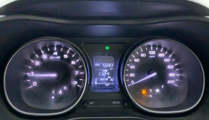 2018 Tata NEXON XZ PETROL, CNG, Manual, 73,283 km, Odometer Image