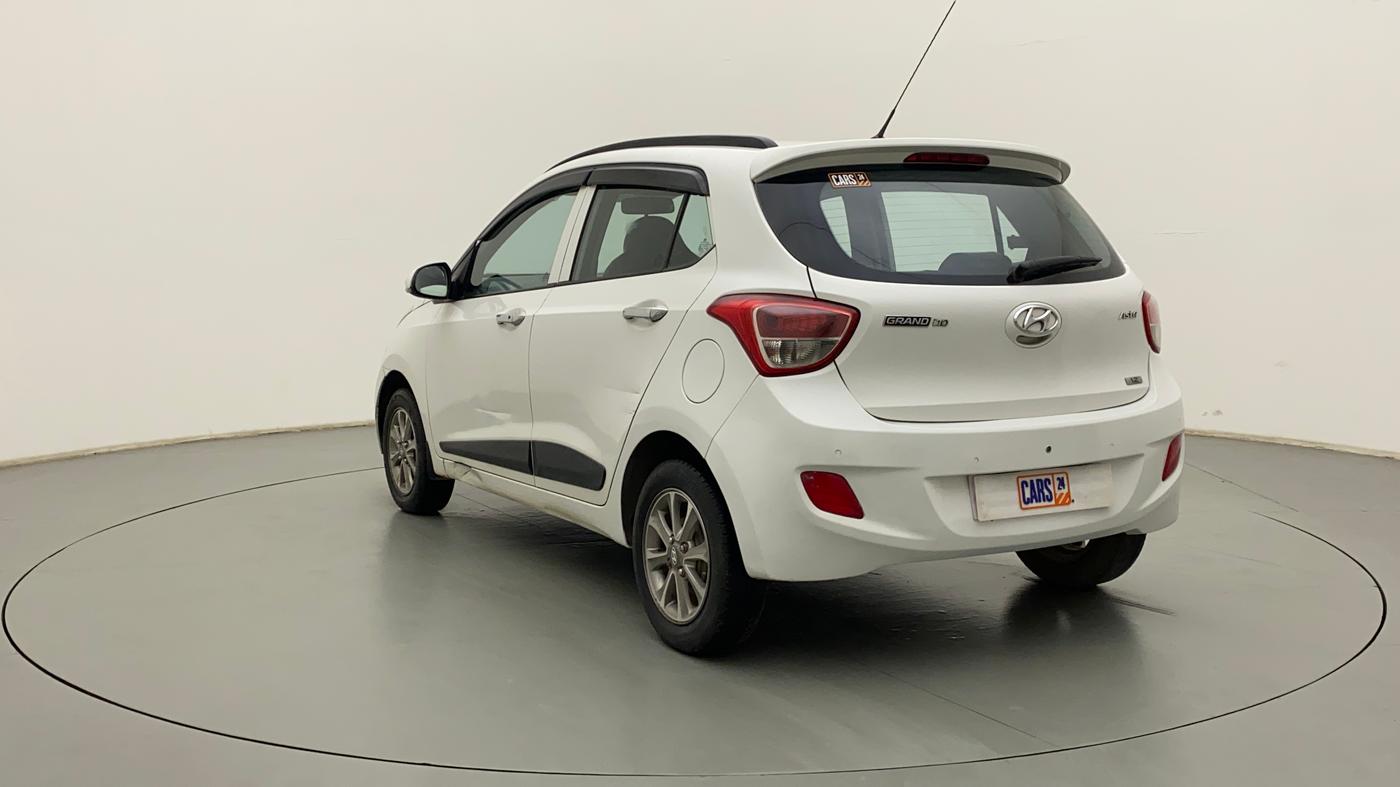 2016 Hyundai Grand i10 ASTA 1.2 KAPPA VTVT, Petrol, Manual, 72,892 km, Left Back Diagonal