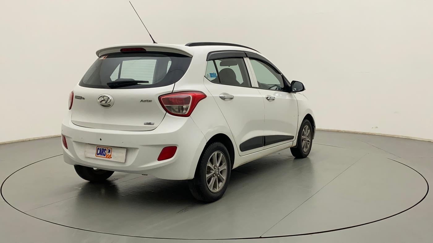 2016 Hyundai Grand i10 ASTA 1.2 KAPPA VTVT, Petrol, Manual, 72,892 km, Right Back Diagonal