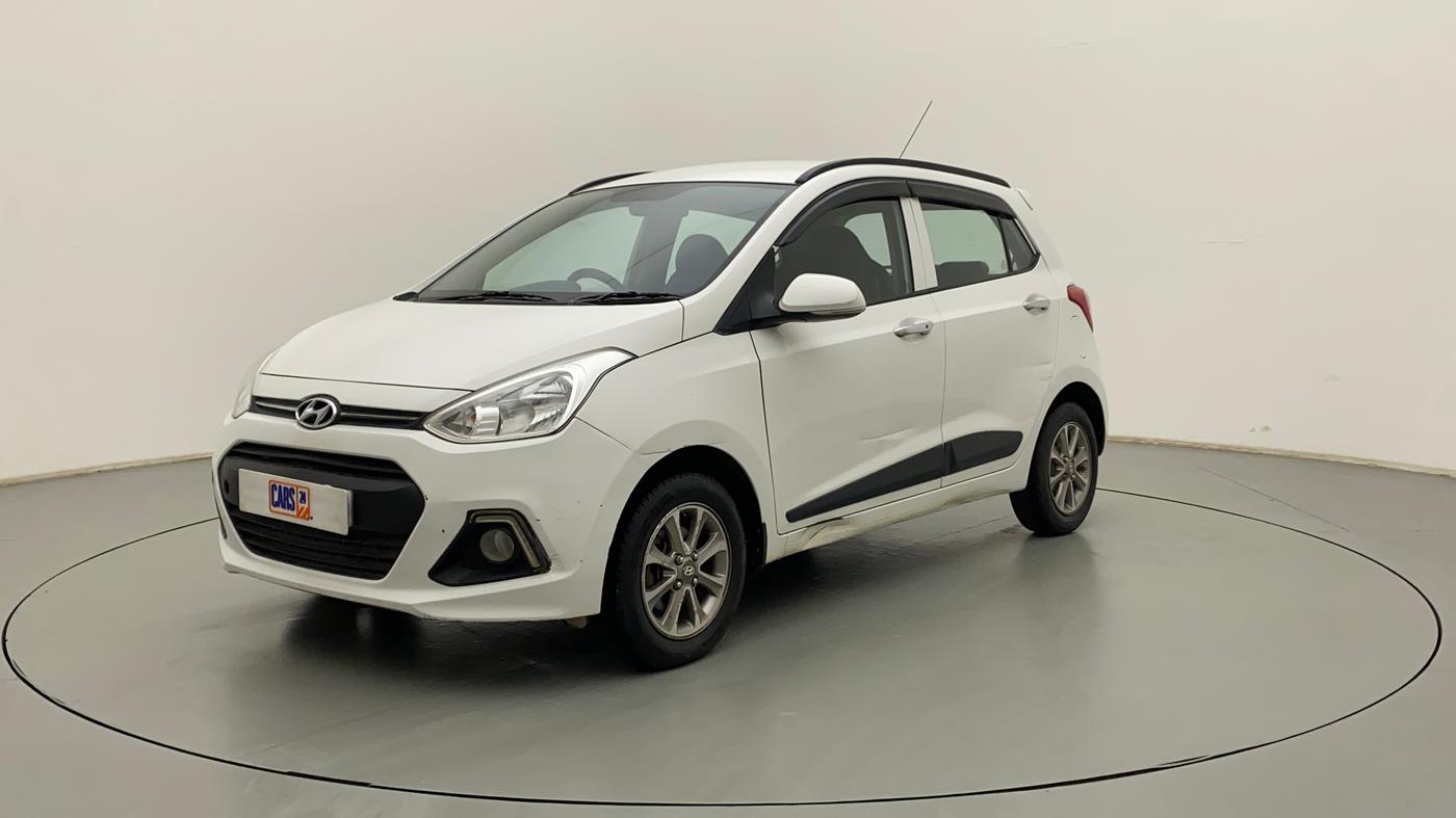 2016 Hyundai Grand i10 ASTA 1.2 KAPPA VTVT, Petrol, Manual, 72,892 km, Left Front Diagonal