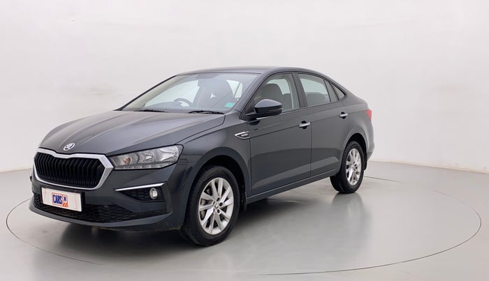 2022 Skoda SLAVIA AMBITION 1.0L TSI AT, Petrol, Automatic, 9,900 km, Left Front Diagonal
