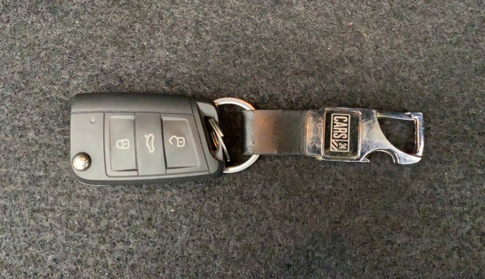 2022 Skoda SLAVIA AMBITION 1.0L TSI AT, Petrol, Automatic, 9,900 km, Key Close Up