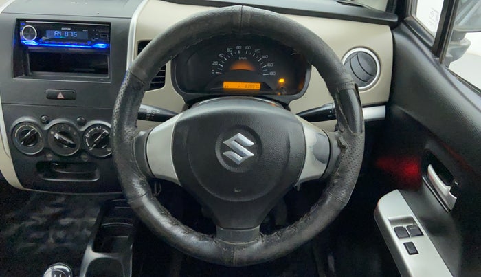 2014 Maruti Wagon R 1.0 LXI CNG, CNG, Manual, 84,055 km, Steering Wheel Close Up