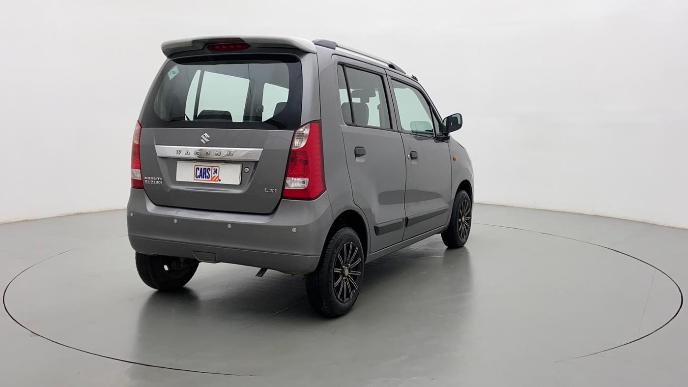 2014 Maruti Wagon R 1.0 LXI CNG, CNG, Manual, 84,055 km, Right Back Diagonal