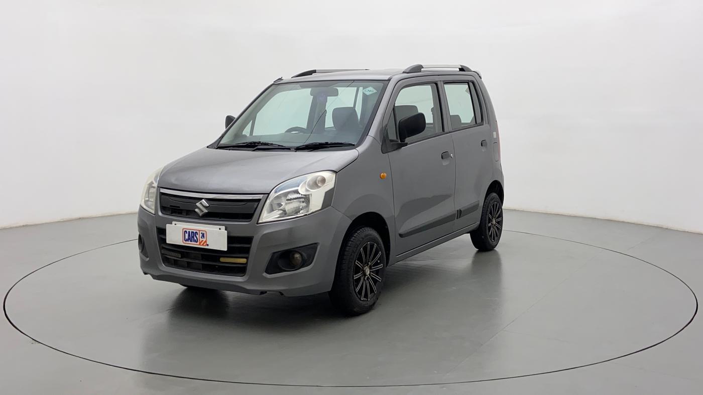 2014 Maruti Wagon R 1.0 LXI CNG, CNG, Manual, 84,055 km, Left Front Diagonal