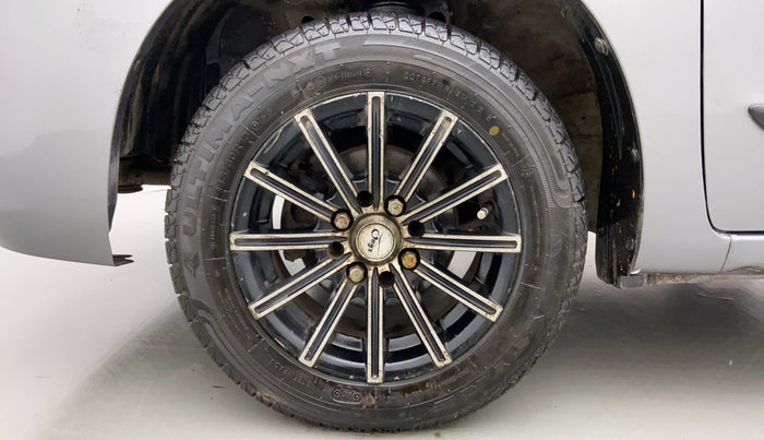 2014 Maruti Wagon R 1.0 LXI CNG, CNG, Manual, 84,055 km, Left Front Wheel