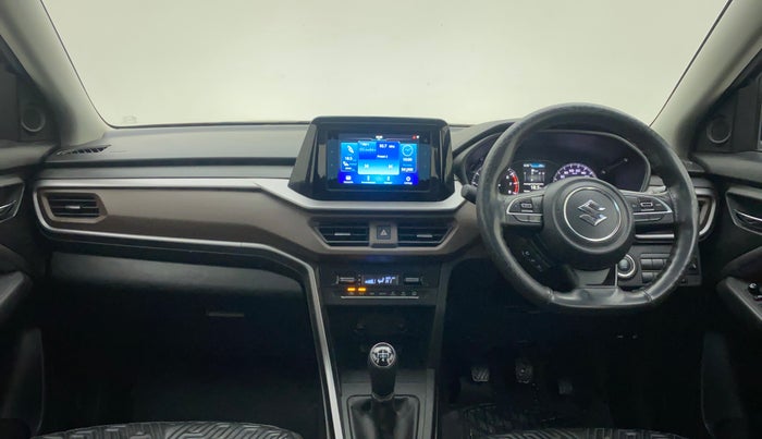 2022 Maruti BREZZA ZXI SMART HYBRID DUAL TONE, Petrol, Manual, 28,284 km, Dashboard