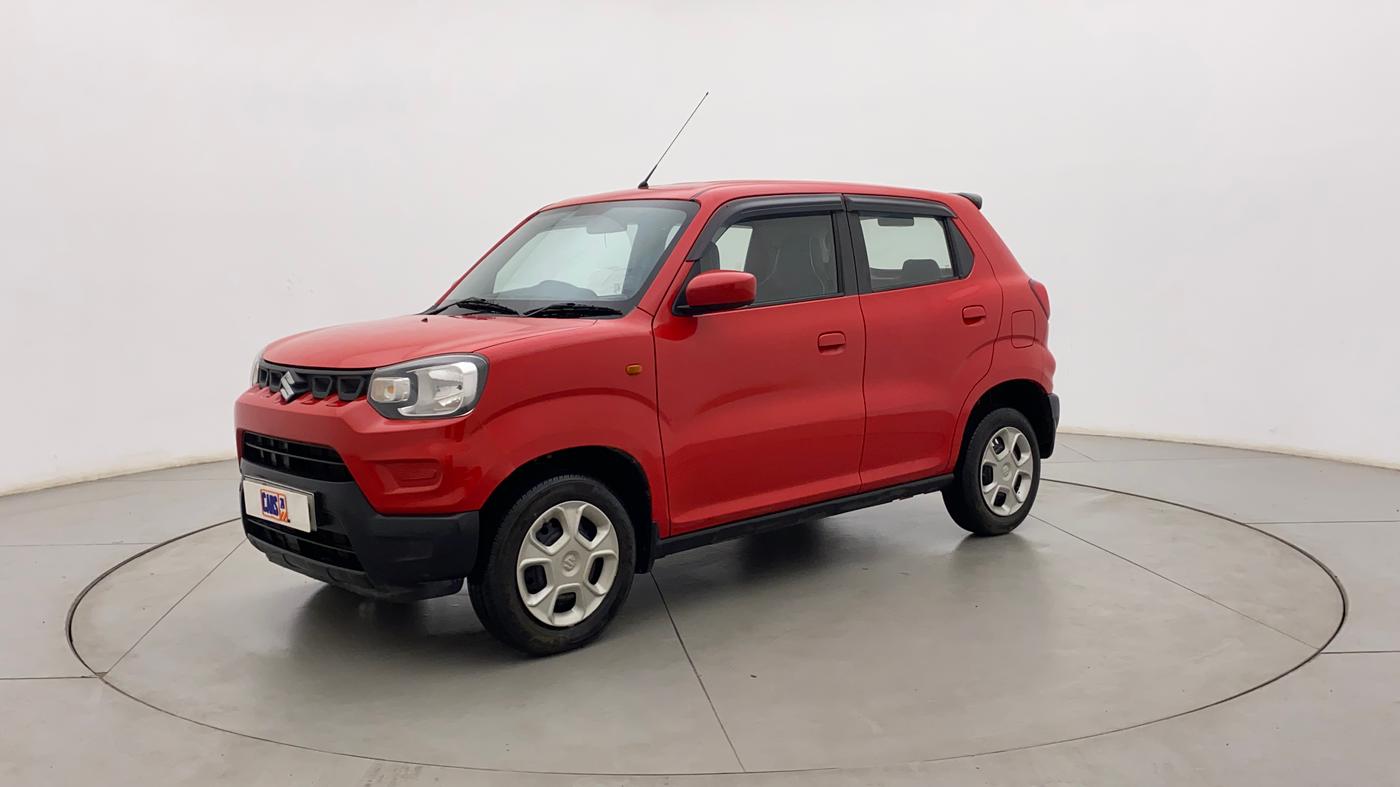 2020 Maruti S PRESSO VXI PLUS AMT, CNG, Automatic, 11,263 km, Left Front Diagonal