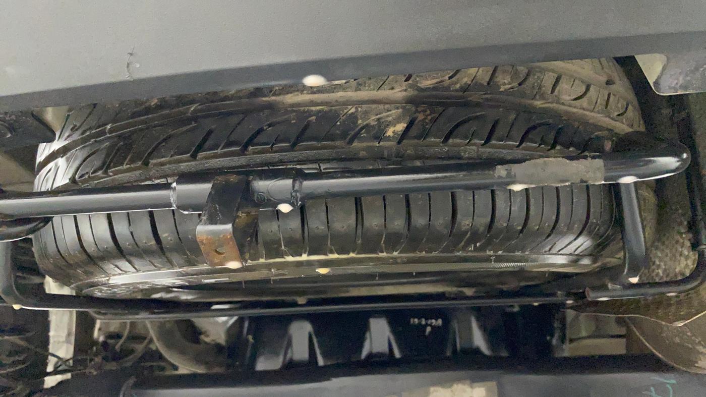 2019 Mahindra Kuv100 K2 TRIP CNG, CNG, Manual, 72,230 km, Spare Tyre