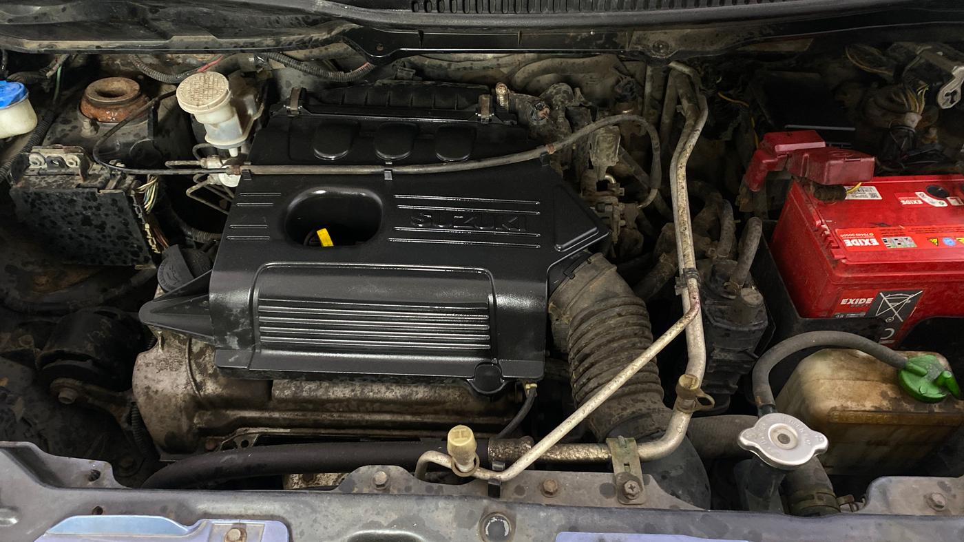 2015 Maruti Wagon R 1.0 LXI CNG, CNG, Manual, 78,882 km, Engine View