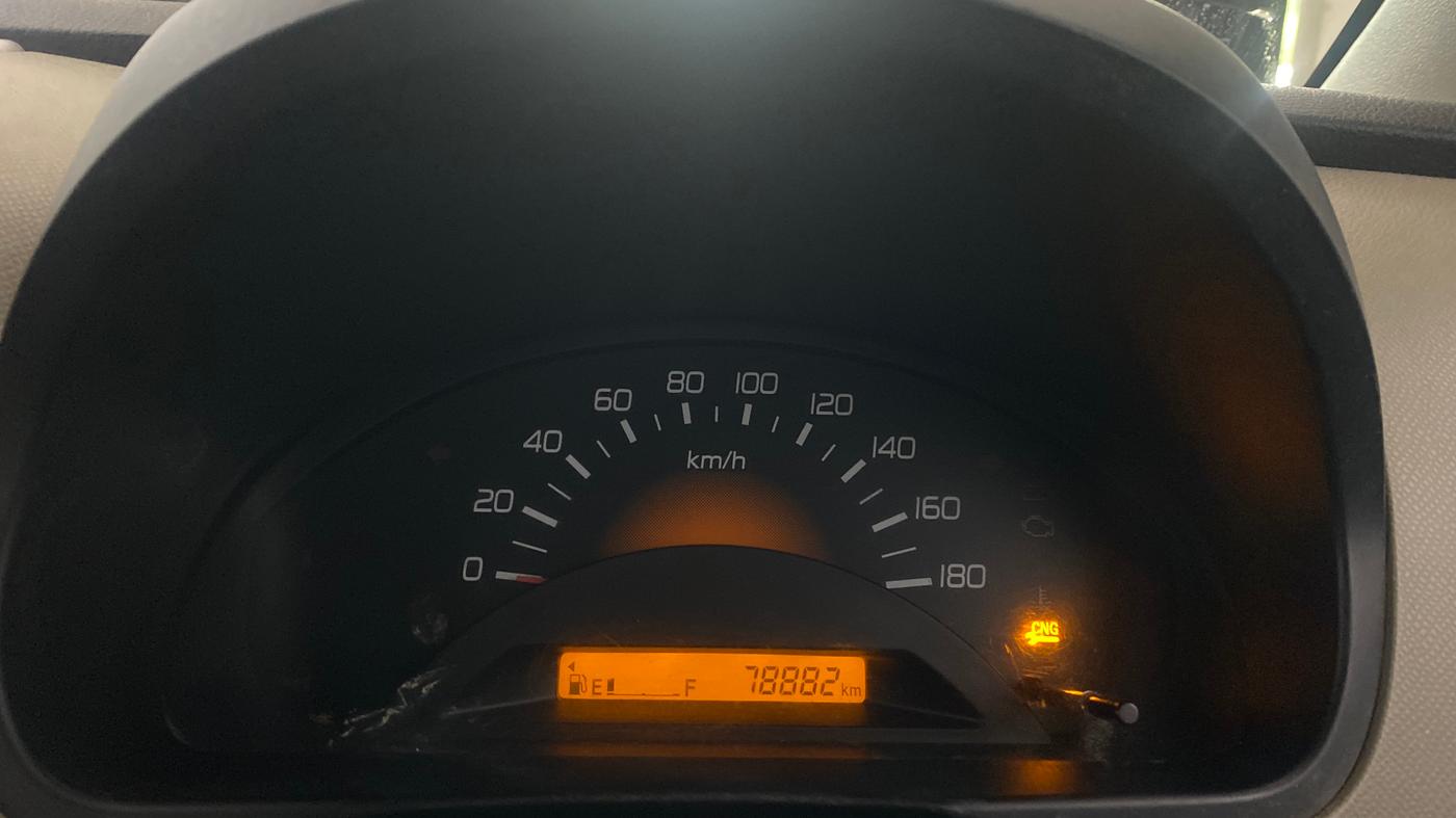 2015 Maruti Wagon R 1.0 LXI CNG, CNG, Manual, 78,882 km, Odometer Image