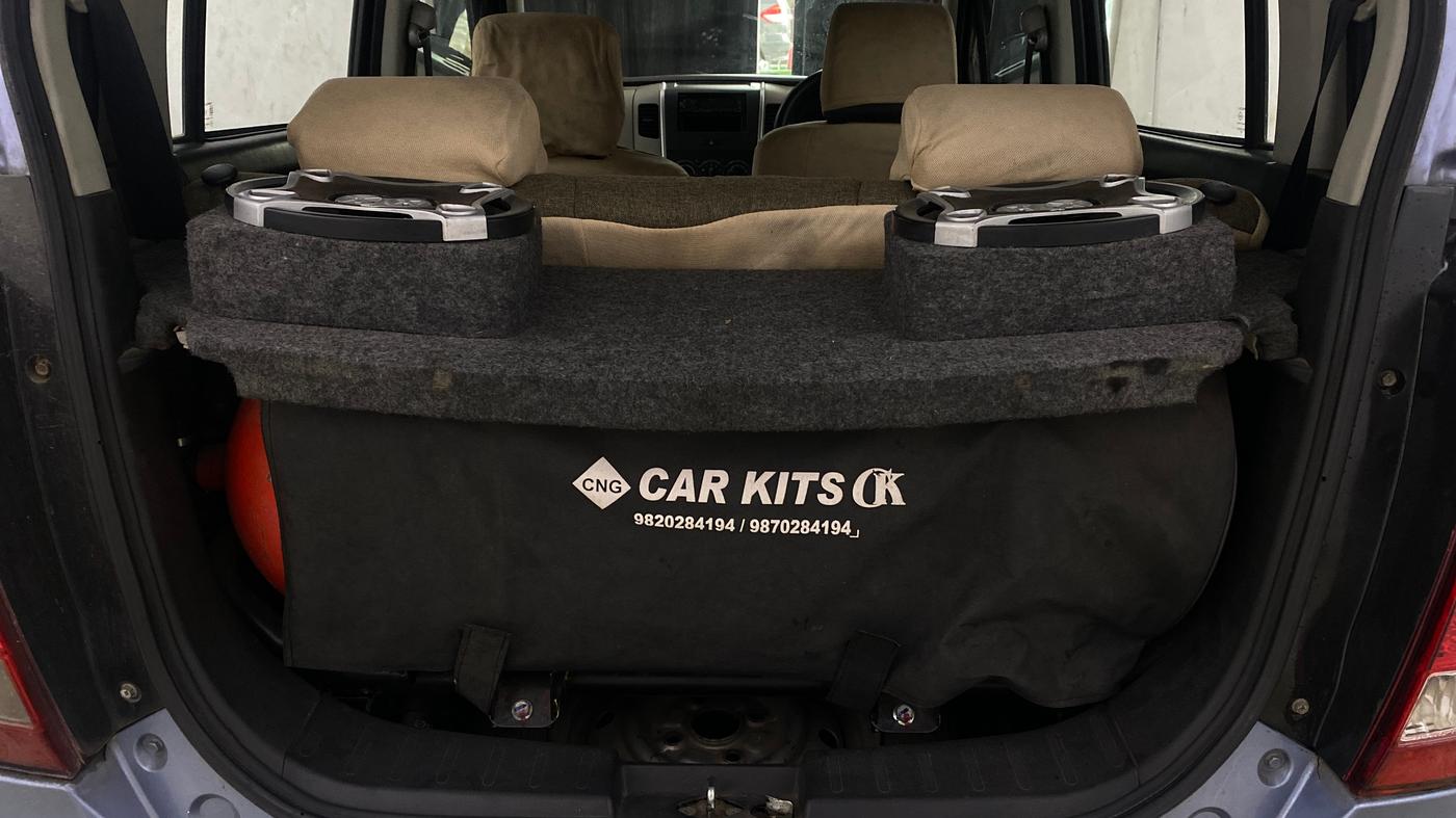 2015 Maruti Wagon R 1.0 LXI CNG, CNG, Manual, 78,882 km, Boot Inside