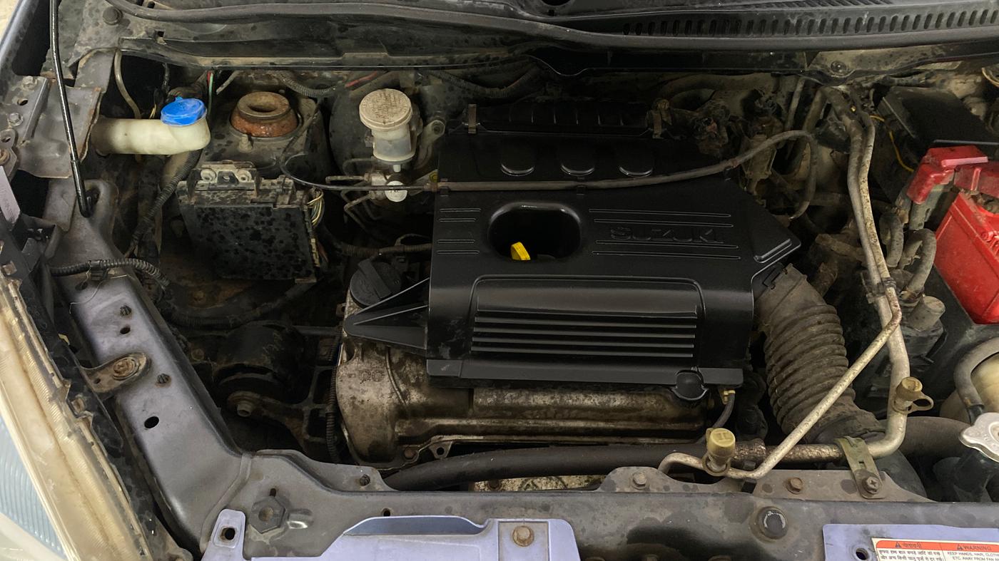 2015 Maruti Wagon R 1.0 LXI CNG, CNG, Manual, 78,882 km, Engine View - Right