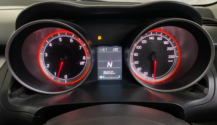 2022 Maruti Swift VXI AMT, Petrol, Automatic, 36,634 km, Odometer Image