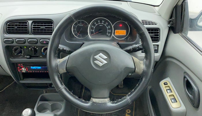 2013 Maruti Alto K10 VXI, Petrol, Manual, 52,990 km, Steering Wheel Close Up