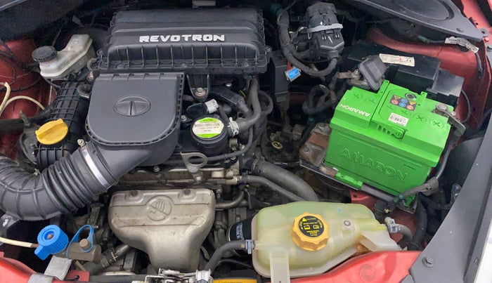 2016 Tata Tiago XT PETROL, CNG, Manual, 52,150 km, Engine View - Left