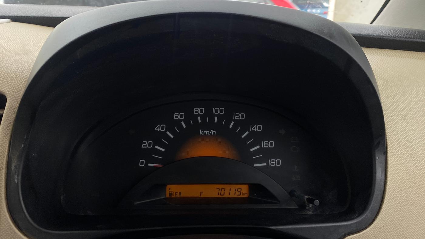 2018 Maruti Wagon R 1.0 LXI CNG, CNG, Manual, 70,117 km, Odometer Image