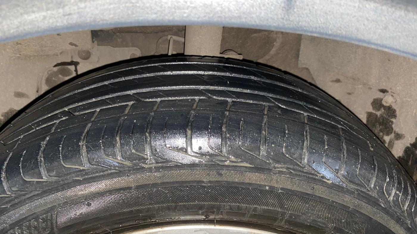2021 Tata NEXON XM PETROL, Petrol, Manual, 49,695 km, Left Front Tyre Tread