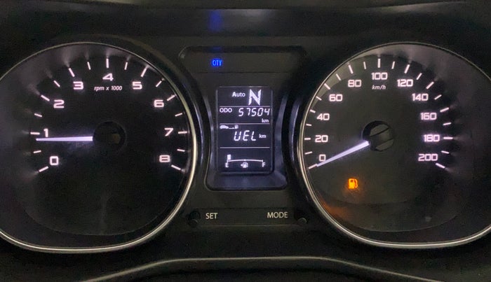 2019 Tata NEXON XZA PLUS PETROL, Petrol, Automatic, 57,459 km, Odometer Image