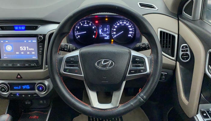 2016 Hyundai Creta SX PLUS 1.6 PETROL, Petrol, Manual, 14,025 km, Steering Wheel Close Up