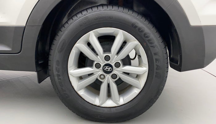 2016 Hyundai Creta SX PLUS 1.6 PETROL, Petrol, Manual, 14,025 km, Left Rear Wheel