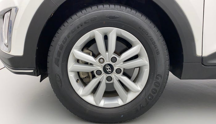 2016 Hyundai Creta SX PLUS 1.6 PETROL, Petrol, Manual, 14,025 km, Left Front Wheel