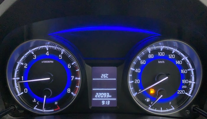 2017 Maruti Baleno DELTA PETROL 1.2, Petrol, Manual, 22,091 km, Odometer Image