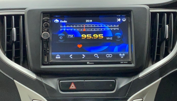 2017 Maruti Baleno DELTA PETROL 1.2, Petrol, Manual, 22,091 km, Infotainment System