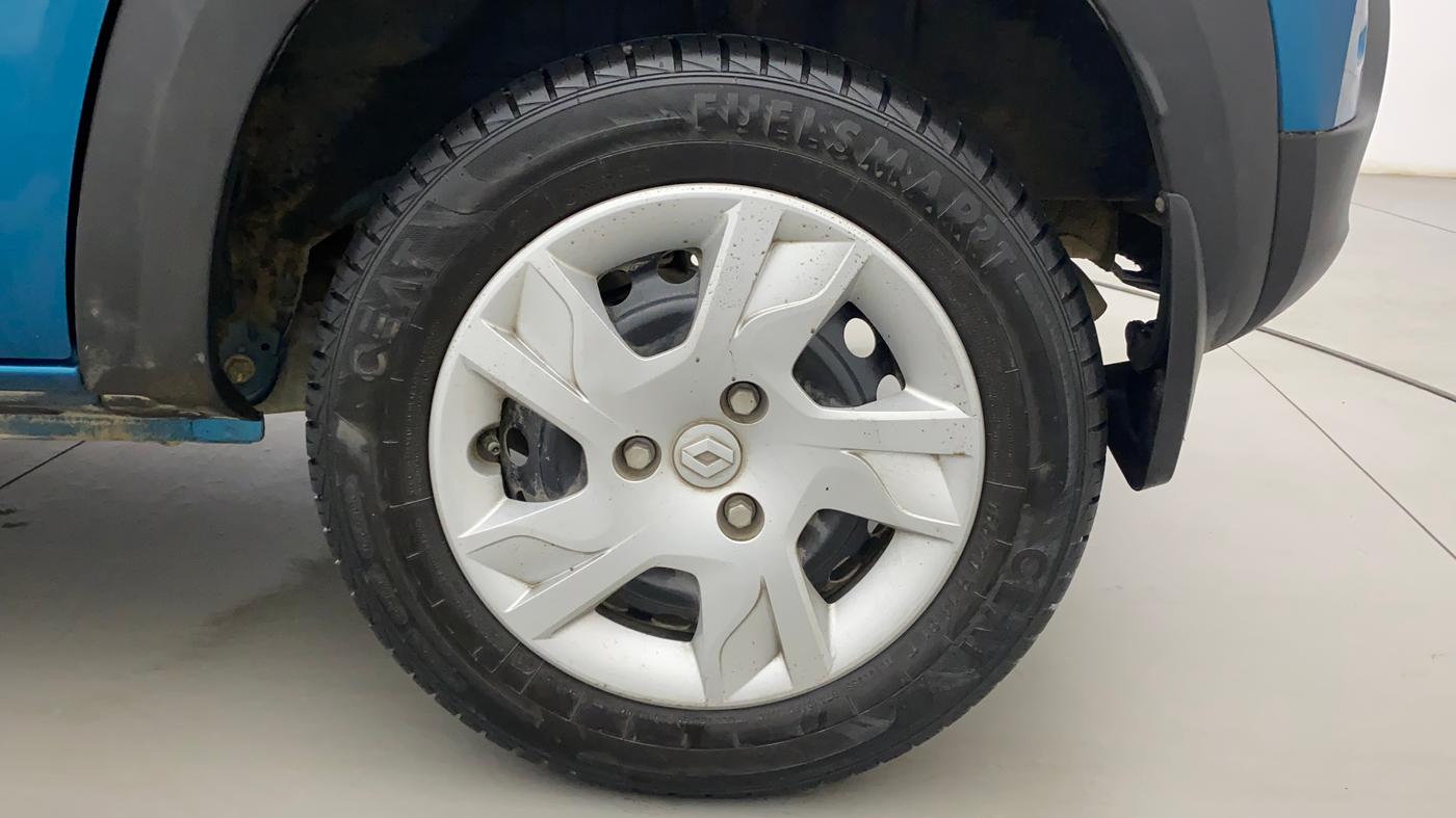 2021 Renault Kwid RXT 1.0 AMT (O), Petrol, Automatic, 17,453 km, Left Rear Wheel